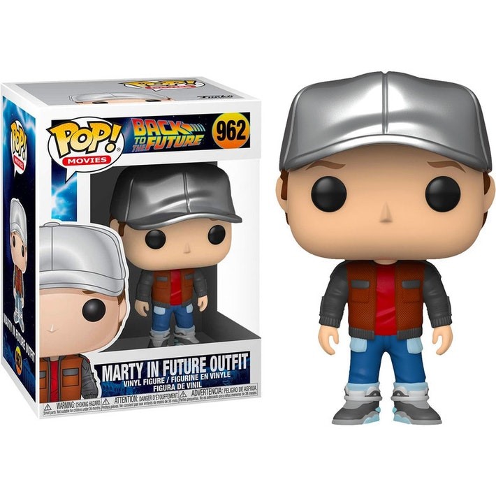 F Back To The Future Marty In Future Outfit Funko POP